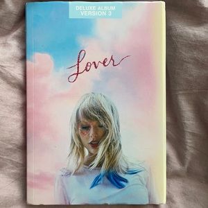taylor swift Lover deluxe album version 3 - w CD